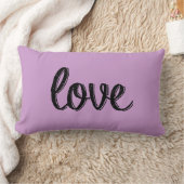 Rectangle Coussin mauve d'amour (Couverture)