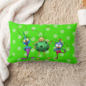 Rectangle coussin mignon de bande dessinée (Couverture)