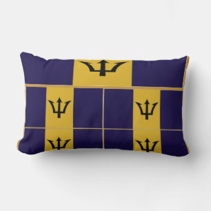 Rectangle Coussin mojo américain de la Barbade