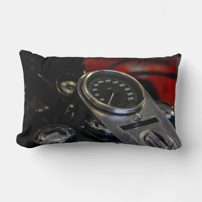 Rectangle Coussin Motorcycle Motorbike Cushion (Recto)