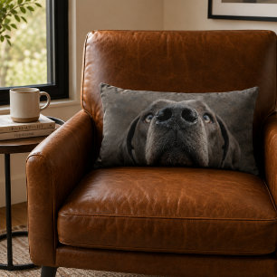 Rectangle Coussin museau de dogue