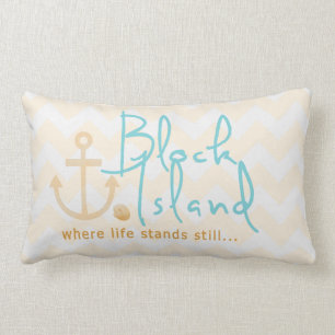 Rectangle Coussin nautique d'Île de Block