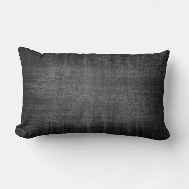 Rectangle Coussin noir de velours (Recto)