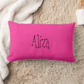 Rectangle Coussin nommé fait sur commande d'Aliza (Couverture)