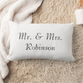 Rectangle Coussin nouvellement marié (Couverture)