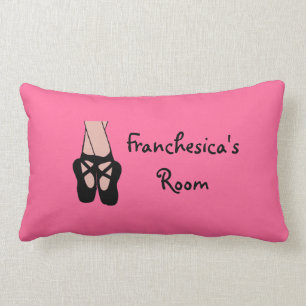 Rectangle Coussin personnalisable de ballerine pour des