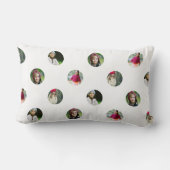 Rectangle Coussin photo blanc personnalisé (Verso)