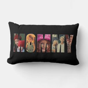 Rectangle Coussin photo MOMMY Ajouter des images, Message su