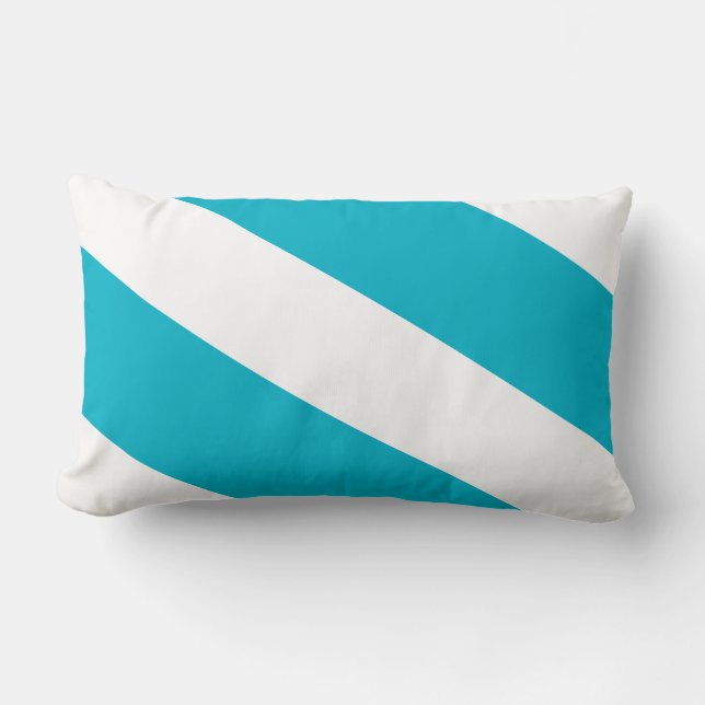 Rectangle Coussin rayé (Recto)