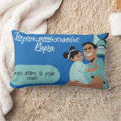 Rectangle Coussin rectangular Dad's birthday (Couverture)