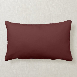 Rectangle Coussin réversible Cranberry rouge et or