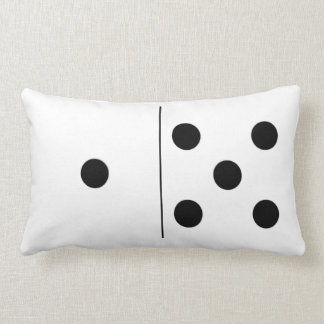 Rectangle Coussin réversible du domino 1|5