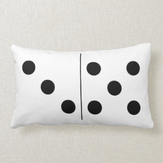 Rectangle Coussin réversible du domino 3|5