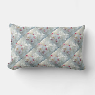 Rectangle Coussin romantique Peony Lumbar