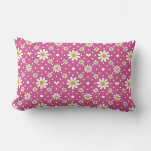 Rectangle Coussin Rose Daisy