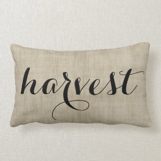 Rectangle Coussin rustique de regard de toile de jute de