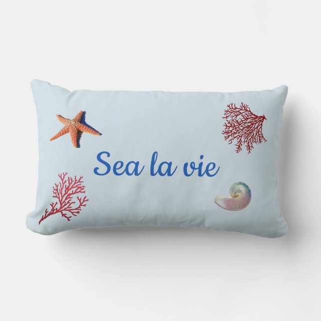 Rectangle coussin Sea la vie lumbar (Recto)