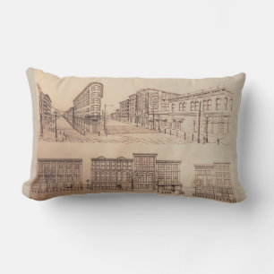 Rectangle Coussin souvenir de Vancouver Cadeaux de Gastown à