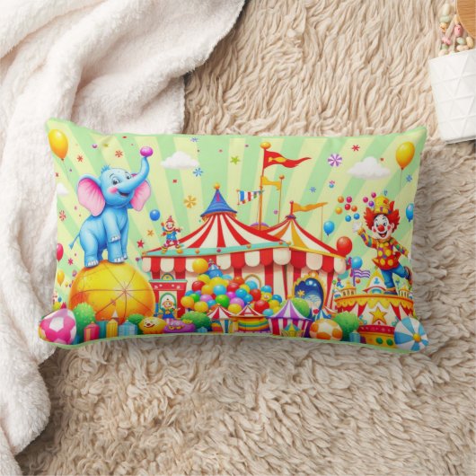 Rectangle Coussin Spectacle de cirque (Couverture)
