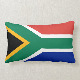 Rectangle Coussin sud-africain de drapeau