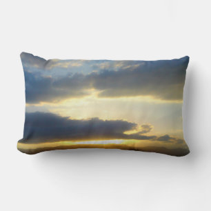 Rectangle Coussin Sunset Sky bleu