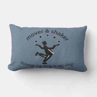 Rectangle Coussin vintage Mover et Shaker Lumbar
