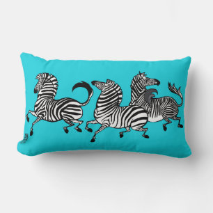 Rectangle Coussin Zebra Lumbar
