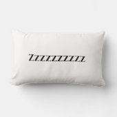 Rectangle Coussin Zzzzzz (Recto)