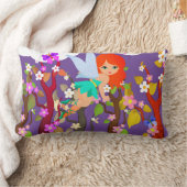 Rectangle créatures forestières coussin lombaire (Couverture)