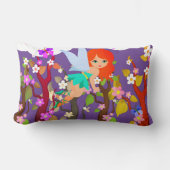 Rectangle créatures forestières coussin lombaire (Recto)