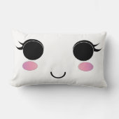 Rectangle Cute Kawaii Coussin (Recto)