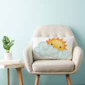 Rectangle Cute Sunshine Lancer Lumbar Coussin 13" x 21" (Chaise)