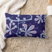 Rectangle Damask Frost Flower Coussin rectangulaire (Couverture)