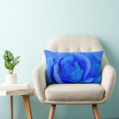 Rectangle Décor rose Coussin bleu Rose Coussin (Chaise)