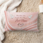 Rectangle Diamants et coussin de mariage personnalisé par (Couverture)