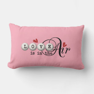Rectangle « Doux rêves et lettres d'amour » Coussin lombaire