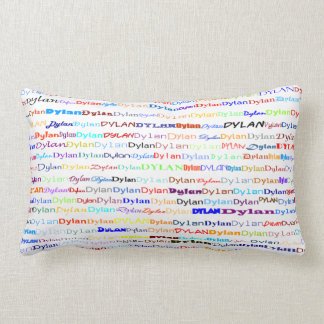 Rectangle Dylan Text Design II Lumbar Coussin