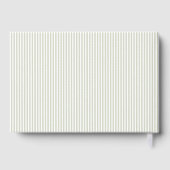 Rectangle élégant à rayures vertes (Verso)