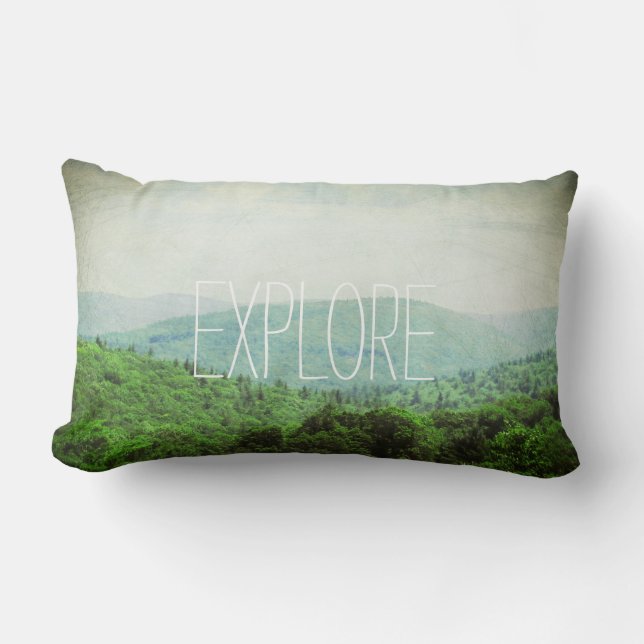 Rectangle EXPLOREZ le coussin lombaire, commencez une (Recto)