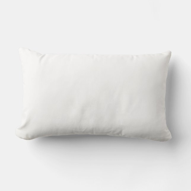 Rectangle Faites votre propre coussin lombaire customisé (Recto)
