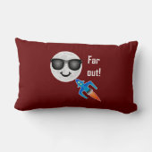 Rectangle Far Out Design - Coussin Lombaire 33 cm x 53 cm (Verso)