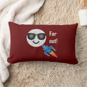 Rectangle Far Out Design - Coussin Lombaire 33 cm x 53 cm (Couverture)