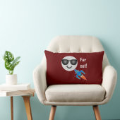 Rectangle Far Out Design - Coussin Lombaire 33 cm x 53 cm (Chaise)