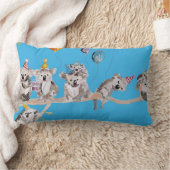 Rectangle Fête d'anniversaire de koala Douce Coussin pour en (Couverture)