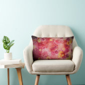 Rectangle Fleurs roses amour - Coussin (Chaise)