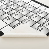 Rectangle foto- en tekstcollage sherpa deken (3/4)