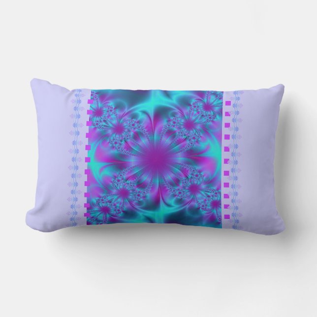 Rectangle Fractal Delight American MoJo Coussin (Recto)