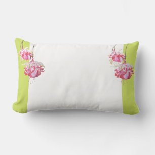Rectangle Fuchsias exotiques sur un Coussin Lumbar