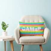 Rectangle Gamer - Coussin Lumbar 13" x 21" (Chaise)