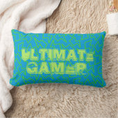 Rectangle Gamer Ultimate - Coussin Lumbar 13" x 21" (Couverture)